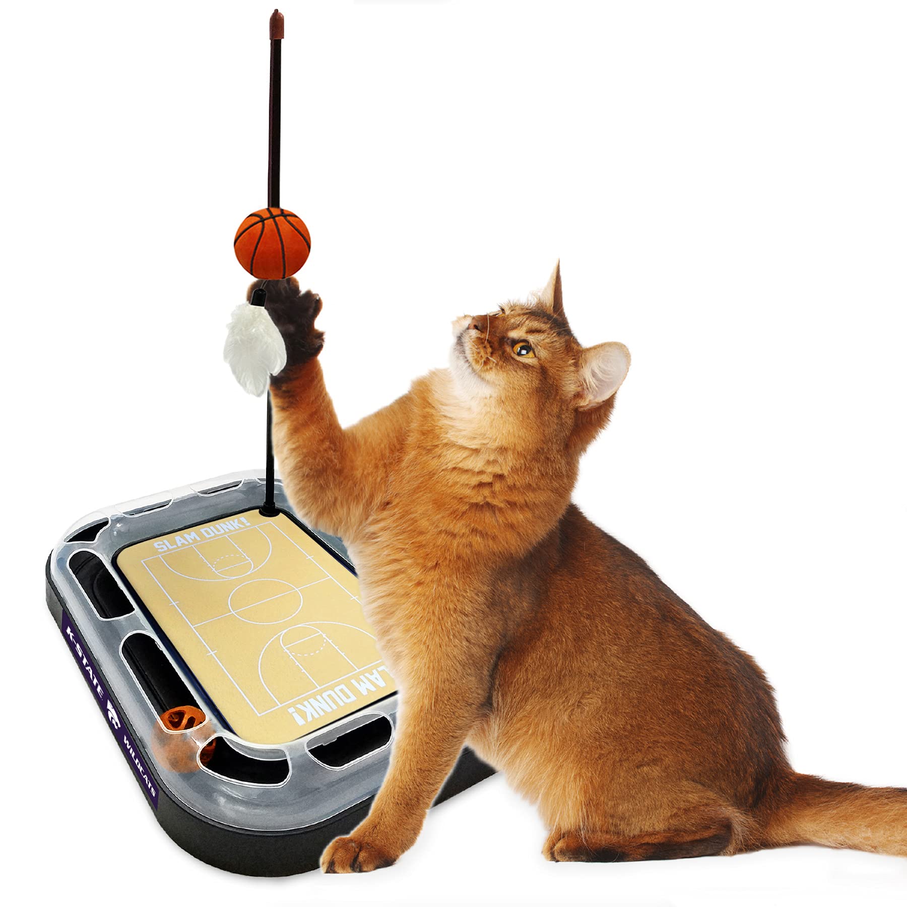 Foto 7 | Juguete Para Rascar Gatos Pets First Ncaa Kansas State Wildcats - Venta Internacional.