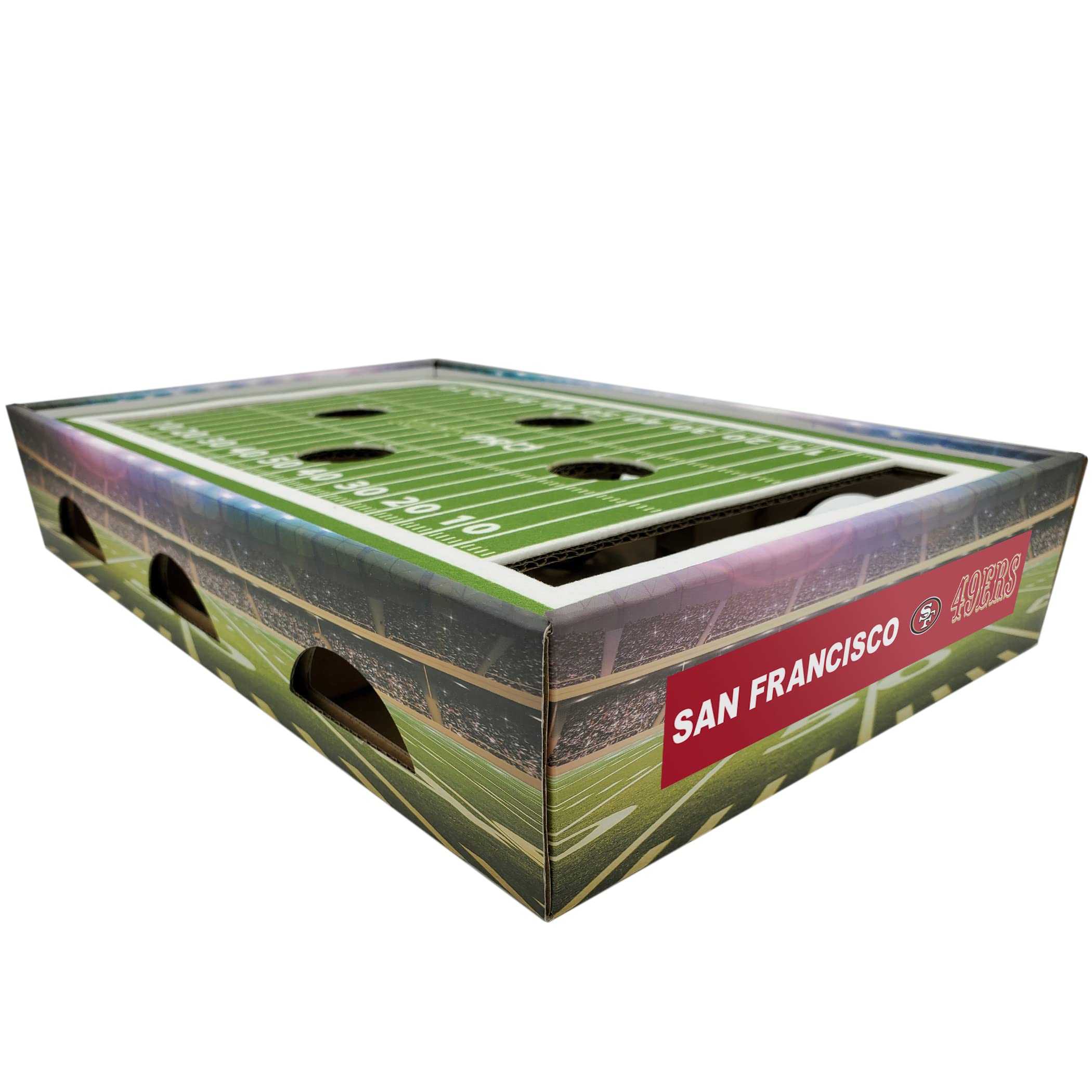 Foto 2 pulgar | Estadio De Fútbol Americano Cat Scratcher Nfl San Francisco 49ers - Venta Internacional.