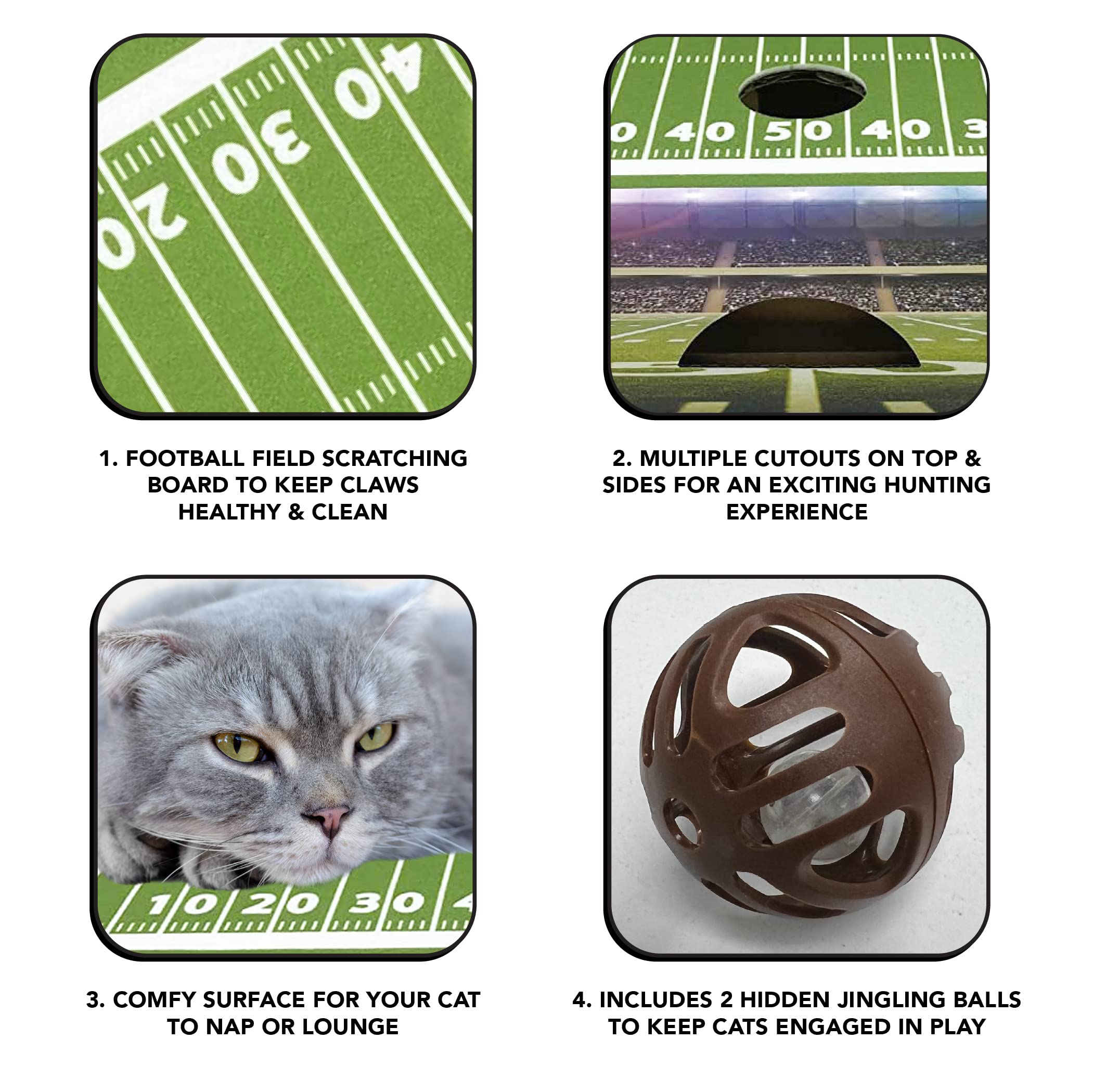 Foto 6 pulgar | Estadio De Fútbol Americano Cat Scratcher Nfl San Francisco 49ers - Venta Internacional.