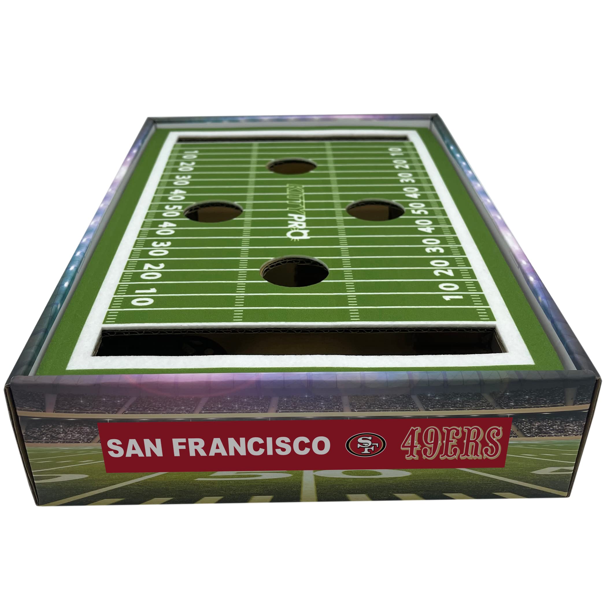 Foto 7 pulgar | Estadio De Fútbol Americano Cat Scratcher Nfl San Francisco 49ers - Venta Internacional.