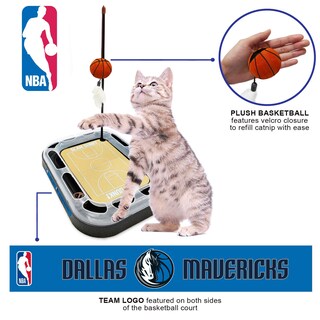 Foto 5 | Cat Scratcher Toy Pets, La Primera Pelota De Baloncesto De Los Dallas Mavericks - Venta Internacional.