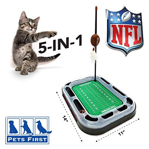Foto 4 pulgar | Scratcher Toy Pets First Nfl Atlanta Falcons Football Fi - Venta Internacional.