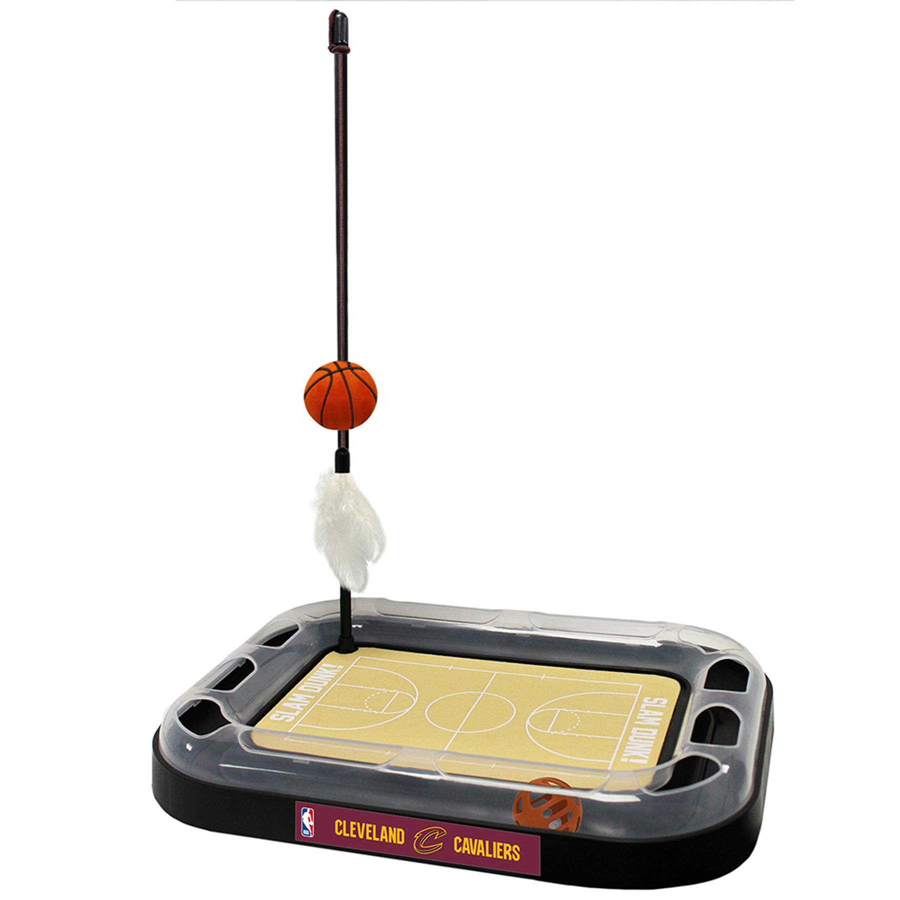 Foto 2 pulgar | Cat Scratcher Toy Pets, Primera Pelota De Baloncesto De Los Cleveland Cavaliers - Venta Internacional.