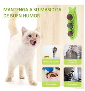 Foto 5 | Catnip Ball,juguetes Con Hierba Gatera Incluye 3 Sabores Diferentes: Catnip, Gall Fruite Y The Fruit Of Silvervine