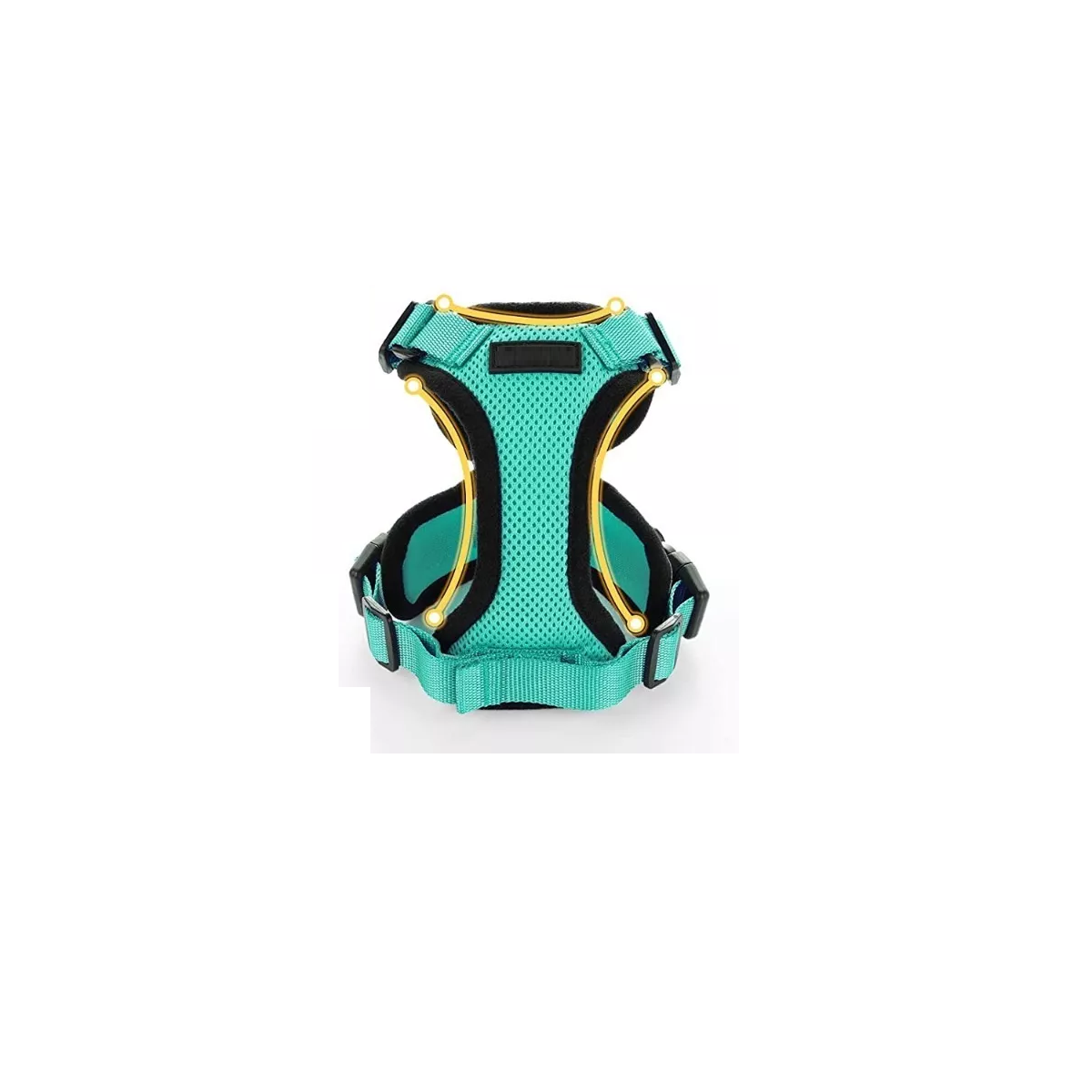 Arnes para Gato Eo Safe Imports Esi-8657 color Verde Antiescape y Ajustable con Correa