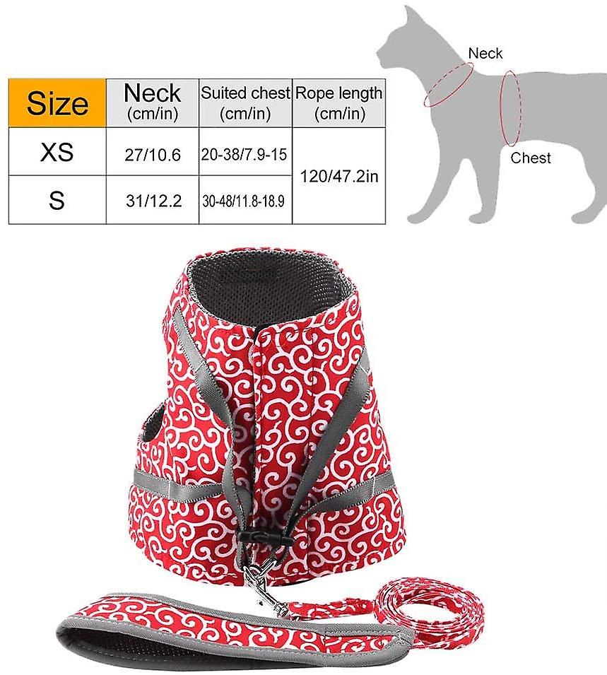 Foto 5 pulgar | Juego De Arneses Para Gatos Huoguo, A Prueba De Fugas, Acolchado Y Lino - Venta Internacional.