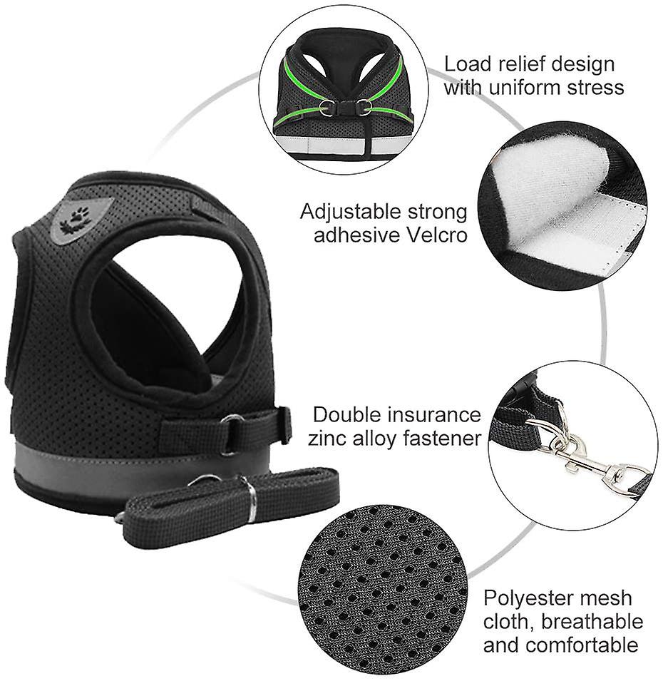 Foto 2 pulgar | Juego De Arneses Para Gatos Huoguo, Cómodo Y Ligero - Venta Internacional.