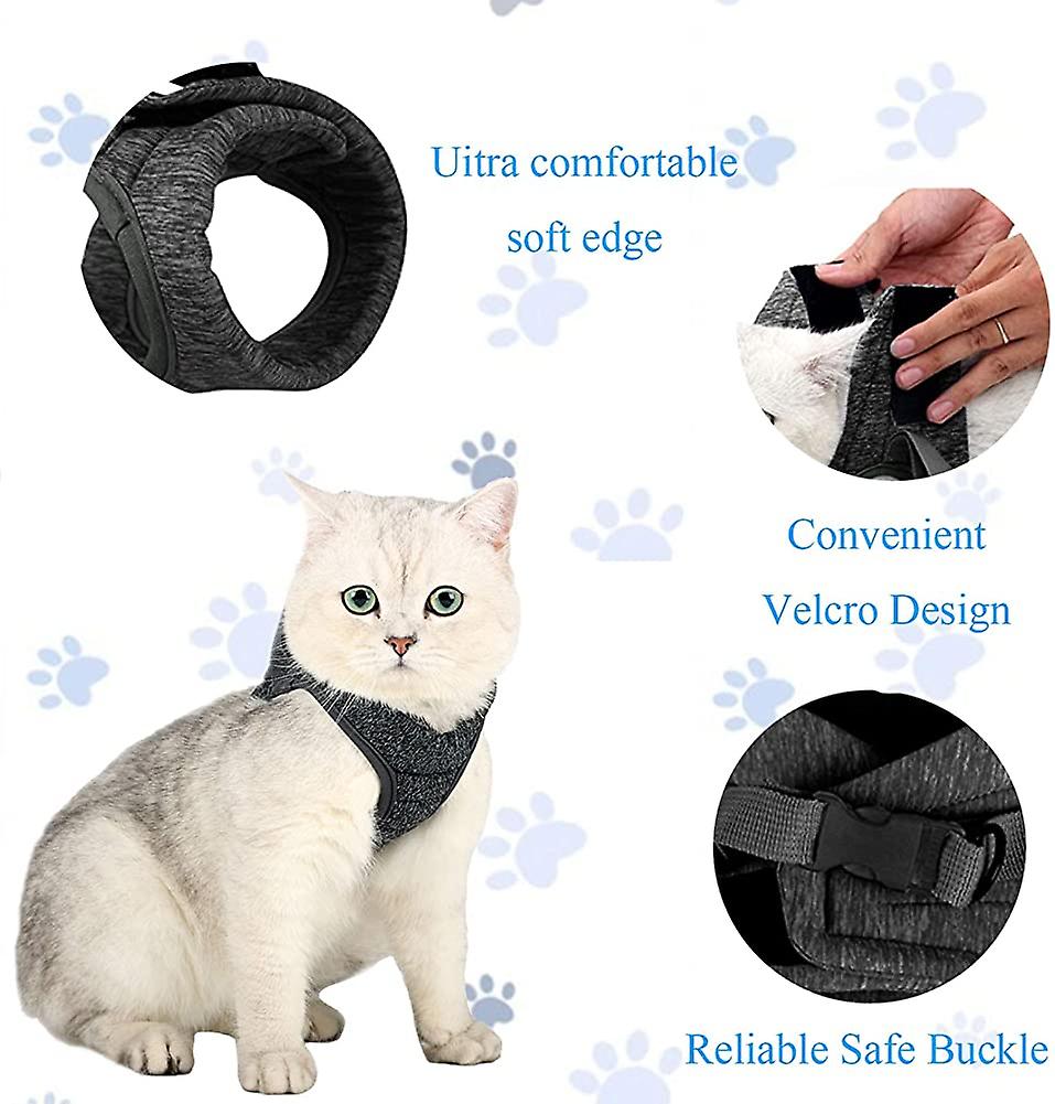 Foto 5 pulgar | Juego De Arneses Para Gatos Huoguo Escape Proof Con Correa Para Gatos - Venta Internacional.