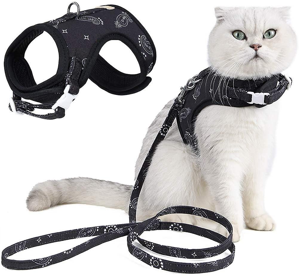 Foto 6 pulgar | Juego De Arneses Para Gatos Huoguo, Correa Suave Ajustable A Prueba De Fugas - Venta Internacional.