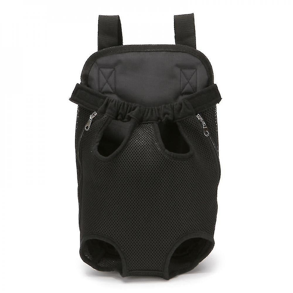 Mochila Huoguo Negra De Malla De Nailon Transpirable Para Gatos Y Perros - Venta Internacional.