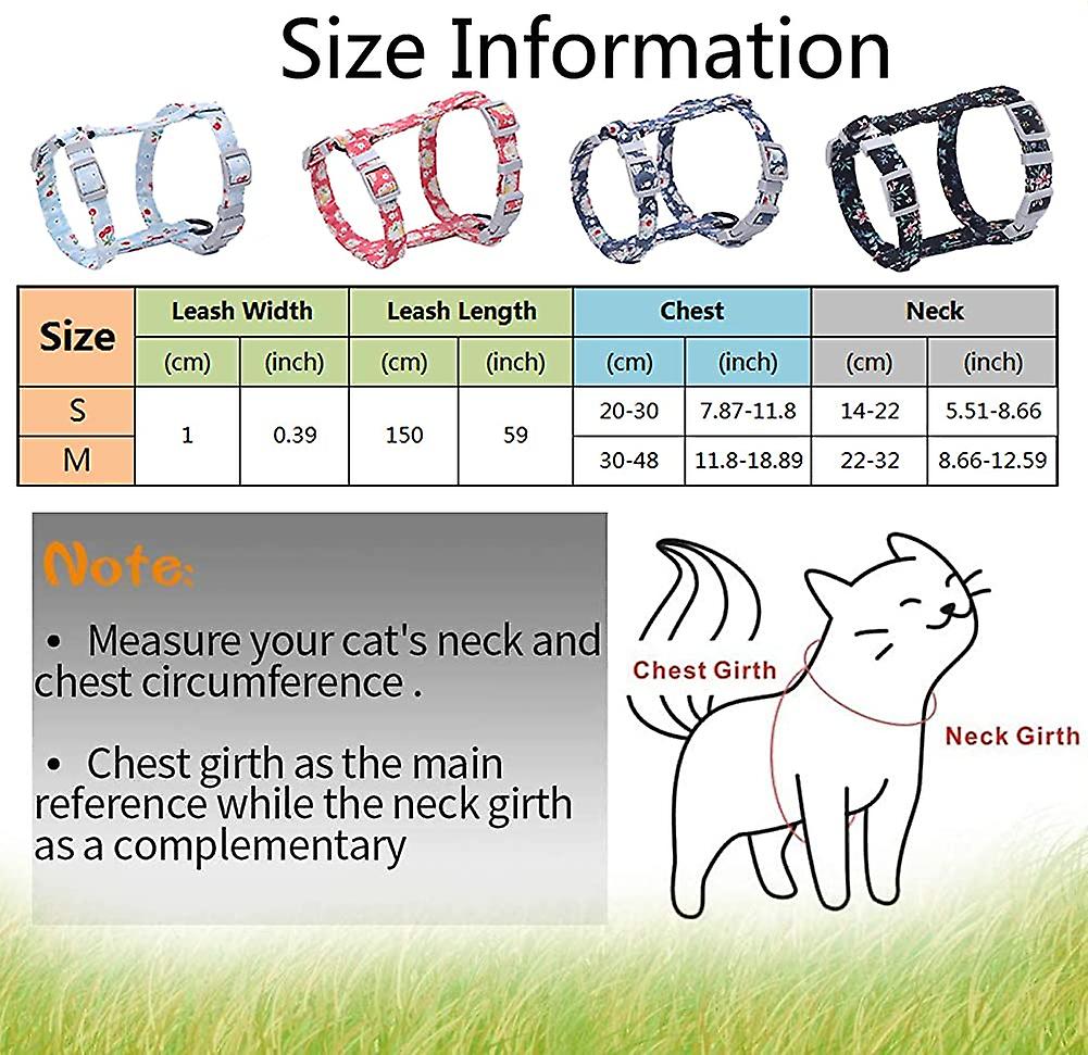 Juego De Arneses Para Gatos Huoguo, A Prueba De Escape Con Correa Para Personas Pequeñas Y Medianas - Venta Internaci