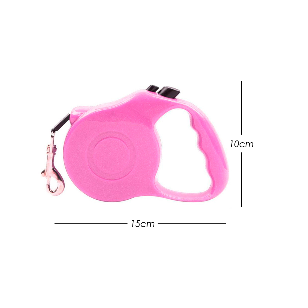 Foto 3 pulgar | Correa para Perro Ilios Innova Retráctil Rosa