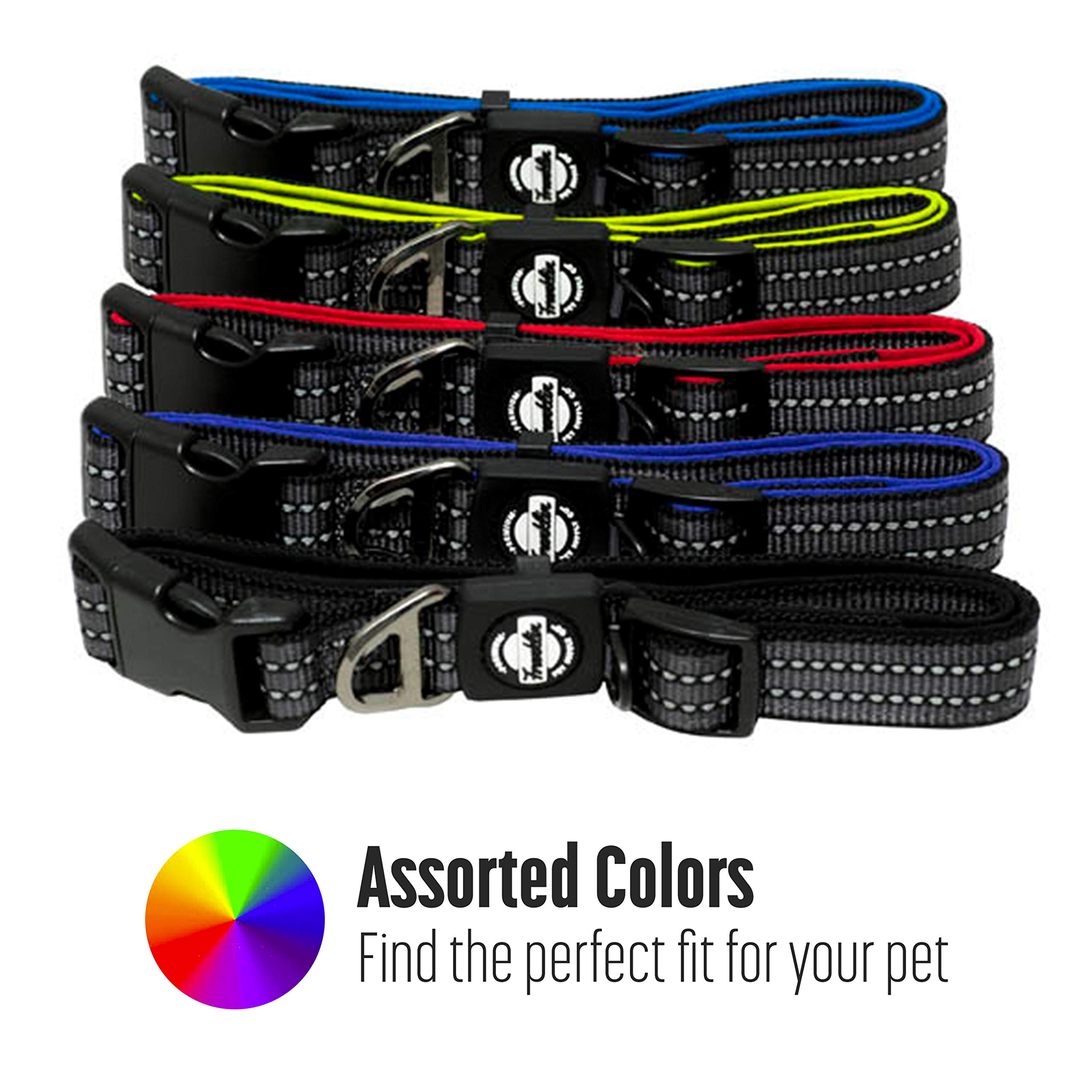 Foto 7 | Collar para Perro Franklin Sports de Neopreno Reflectante Azul Grande - Venta Internacional