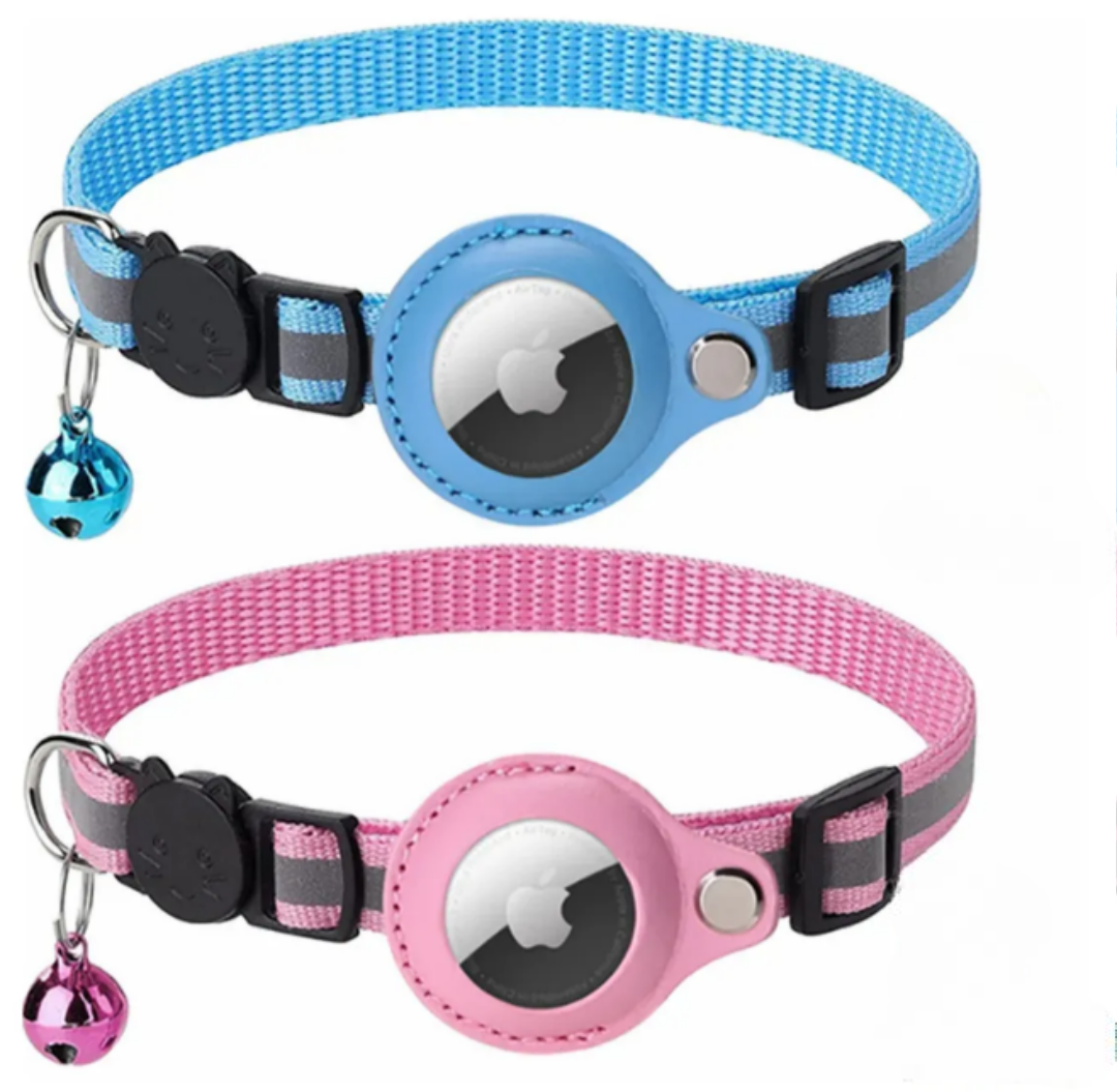 Foto 1 | Xtellar Collar Airtag Reflectante Premium Para Gatos Con Doble Seguridad  Pack De 2