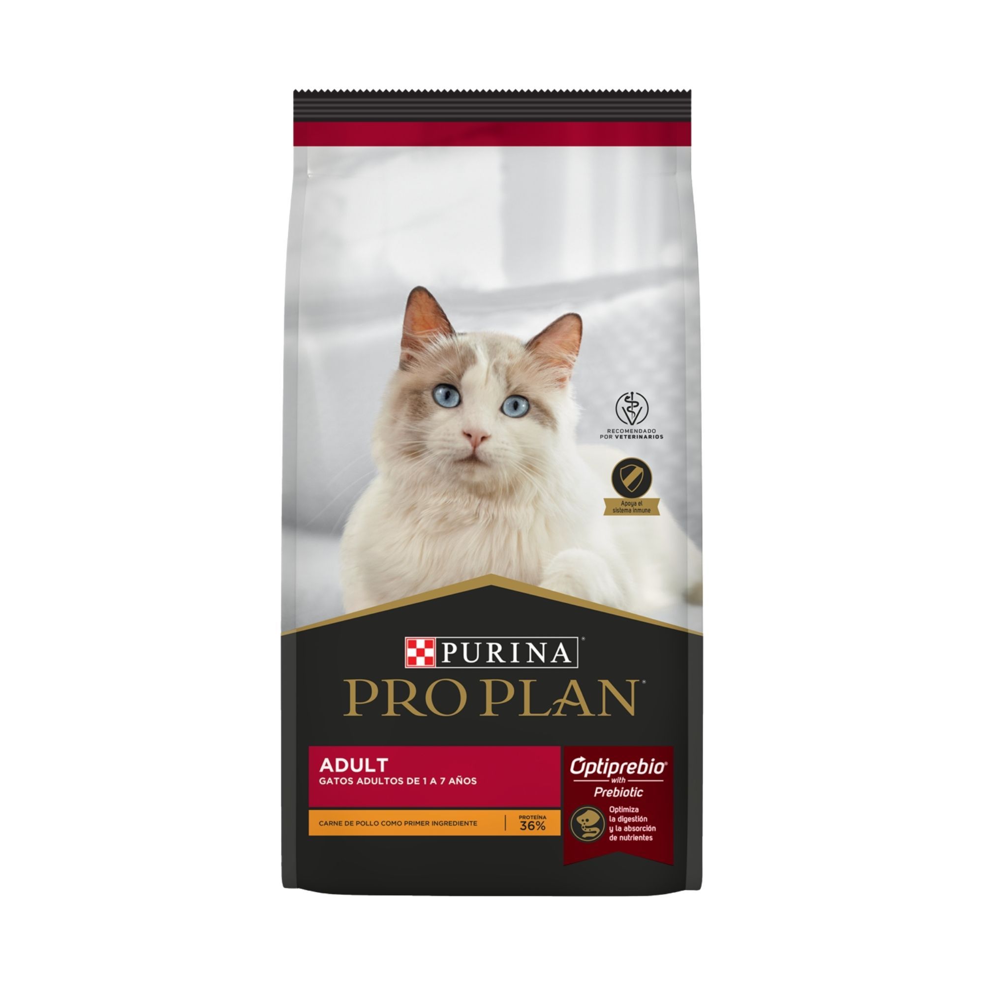 Foto 2 pulgar | Alimento para Gato Adulto Purina Pro Plan 3 kg