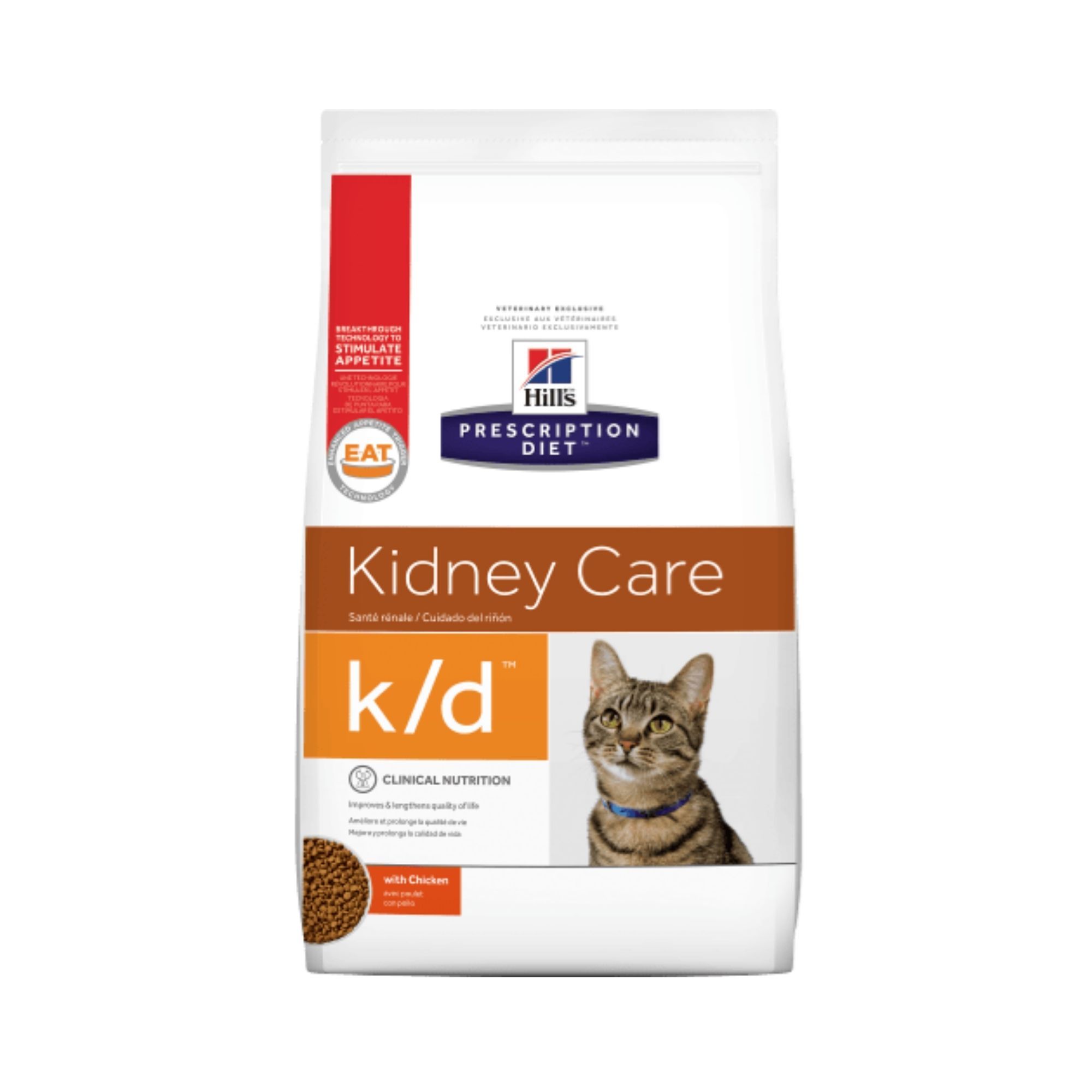 Foto 1 | Alimento para Gato K/d Feline Dry Hill's Prescription Diet 3.9 Kg