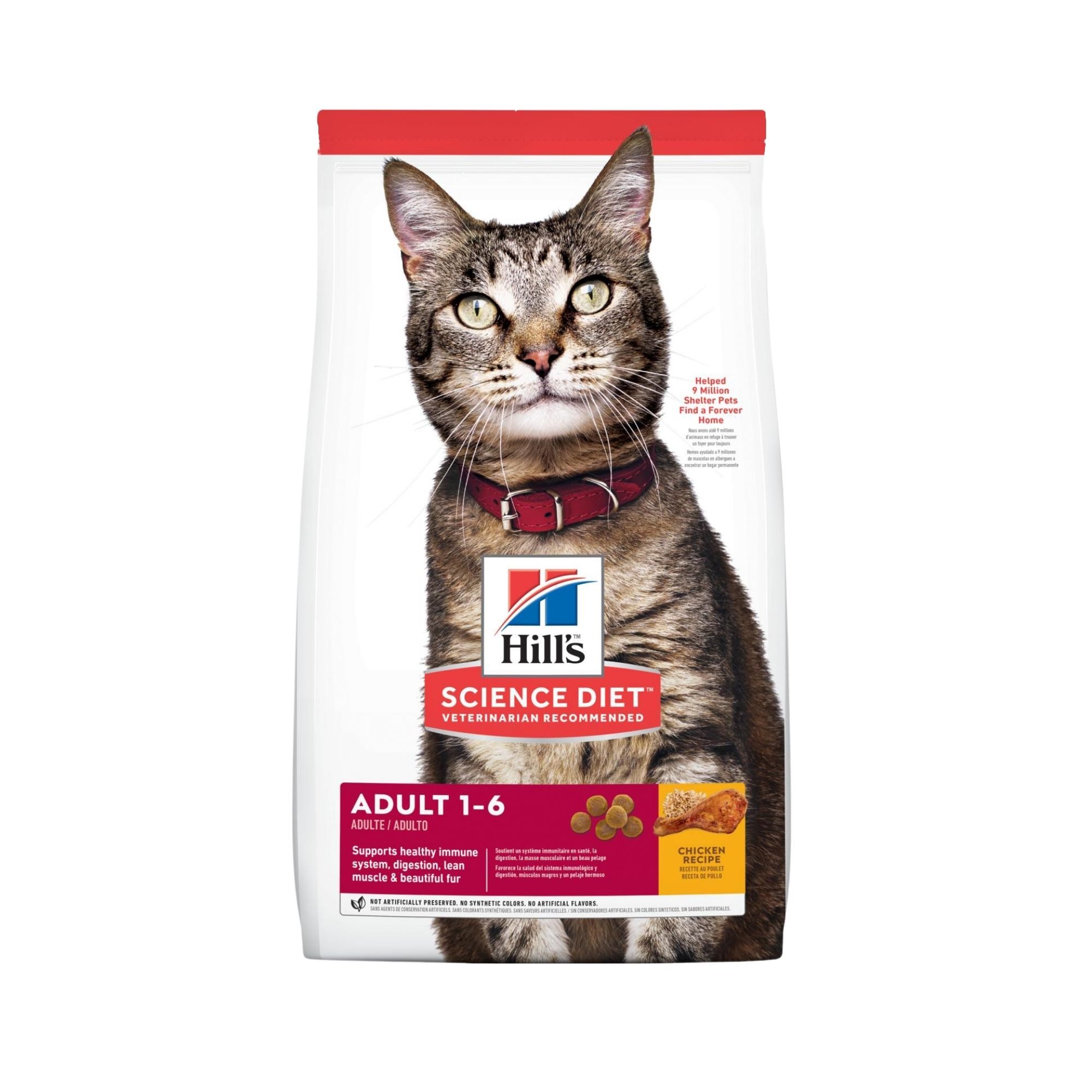 Foto 2 pulgar | Alimento para Gato Adult Original Dry Cat Hill's Science Diet 3.2 Kg