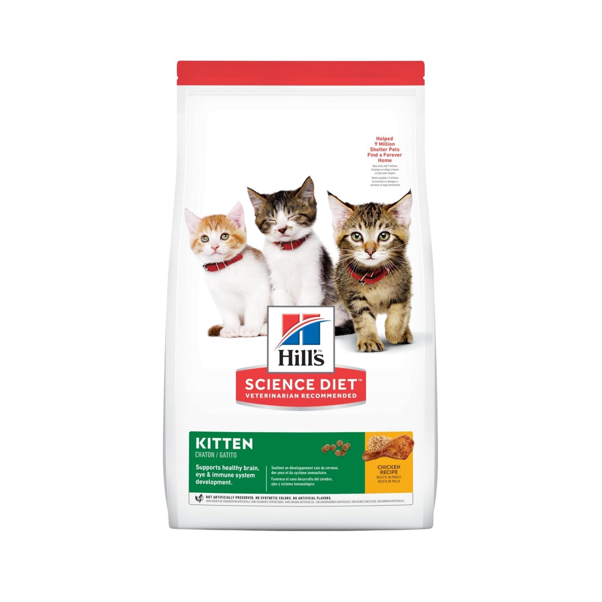 Foto 2 pulgar | Alimento para Gato Kitten Original Dry Hill's Science Diet 3.2 Kg