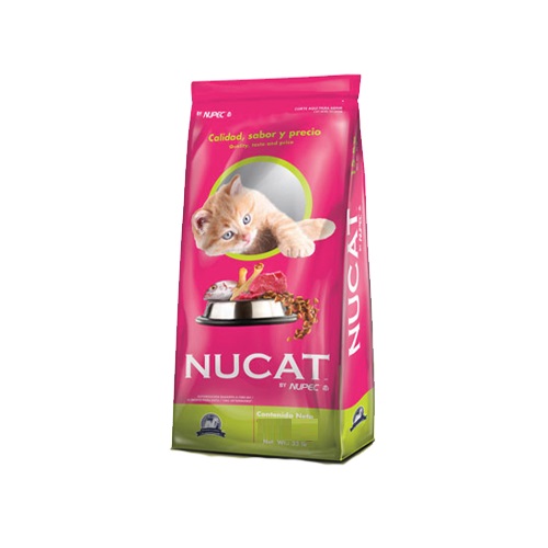 Nucat By Nupec 900 Gr. Alimento Croqueta Gato