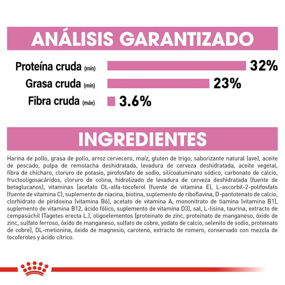 Foto 6 | Alimento Croqueta para Gatas Gestantes Gatitos 1.37kg Royal Canin