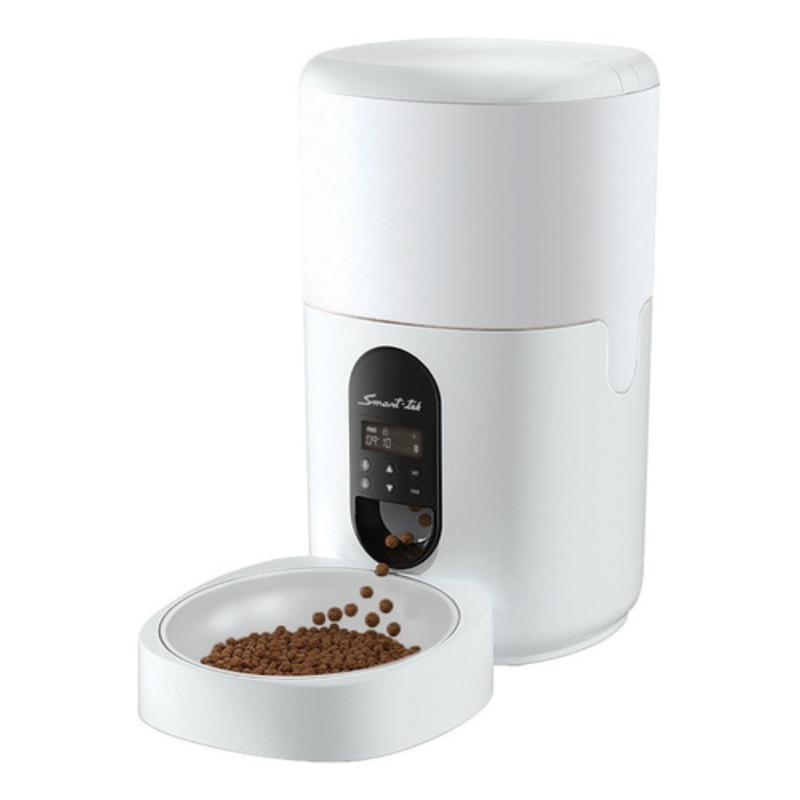Racionador de Alimentos Smart-Tek PF100/PF200 Blanco 4l Automático