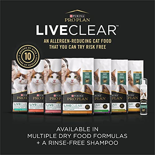 Foto 5 | Alimento Seco Para Gatos Purina Pro Plan Liveclear Para Gatitos, 1,5 Kg - Venta Internacional.