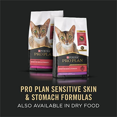 Foto 7 | Comida Para Gatos Purina Pro Plan Para Piel Sensible, Estómago, Carbón Ártico - Venta Internacional.