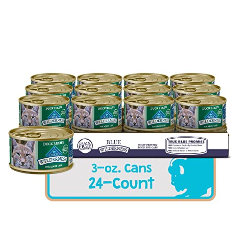 Foto 3 pulgar | Alimento Para Gatos Blue Buffalo Wilderness Con Alto Contenido De Proteínas Para Pato, 90 Ml X 24 - Venta Internacional