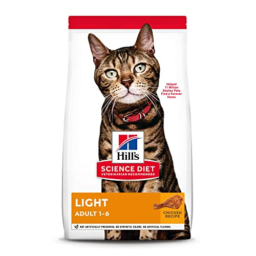 Comida Seca Para Gatos Hill's Science Diet Light Para Adultos, Bolsa De 3,18 Kg - Venta Internacional.