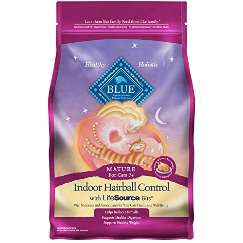 Foto 2 pulgar | Comida Para Gatos Blue Buffalo Hairball Control, Natural, Madura, 3,2 Kg - Venta Internacional.