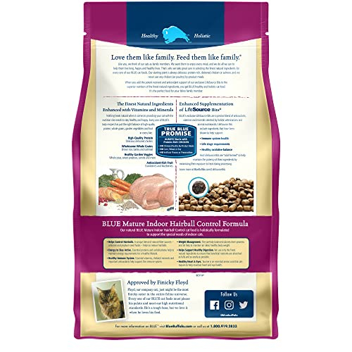 Foto 4 pulgar | Comida Para Gatos Blue Buffalo Hairball Control, Natural, Madura, 3,2 Kg - Venta Internacional.