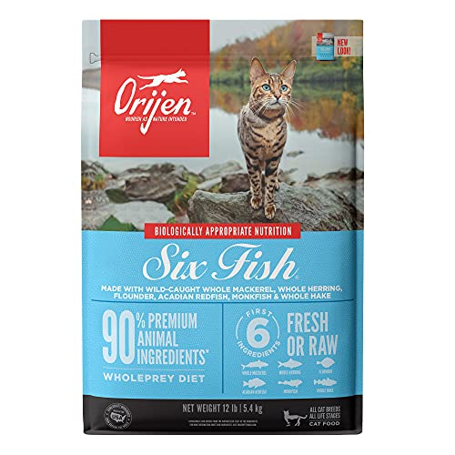 Foto 1 | Alimento Seco Para Gatos Orijen Six Fish, Sin Cereales, 5,4 Kg, Alto Contenido De Proteínas - Venta Internacional.