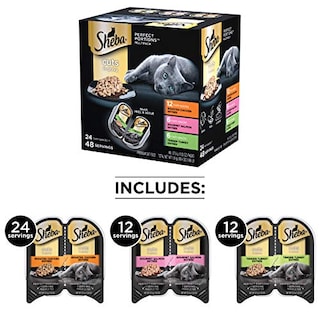 Foto 2 | Paquete Variado De Comida Húmeda Para Gatos Con Cortes En Sa - Venta Internacional.