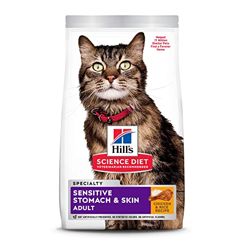 Comida Para Gatos Hill's Science Diet Para Adultos Con Estómago Y Piel Sensibles - Venta Internacional.