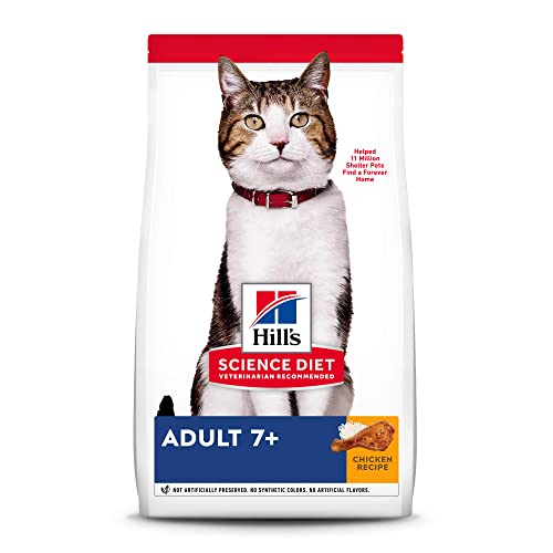 Alimento Seco Para Gatos Hill's Science Diet Para Adultos Mayores De 7 Años, 7,26 Kg - Venta Internacional.