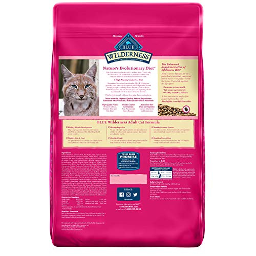 Foto 3 pulgar | Alimento Para Gatos Blue Buffalo Wilderness Con Alto Contenido De Proteínas, Salmón, 5 Kg - Venta Internacional.