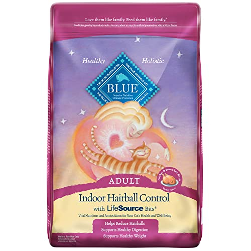 Foto 2 pulgar | Cat Food Blue Buffalo Indoor Hairball Control, Bolsa De 6,8 Kg - Venta Internacional.