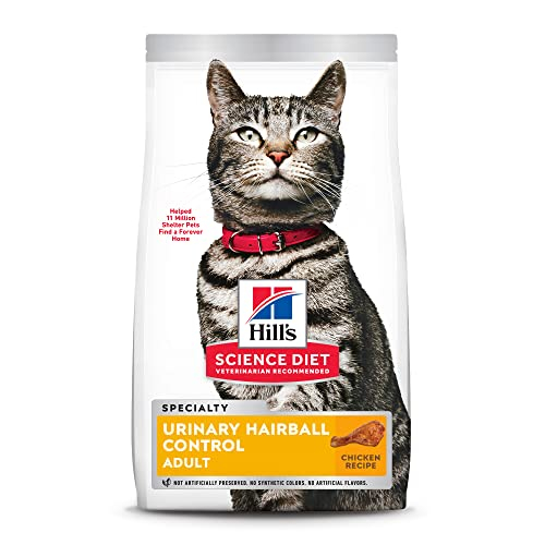 Bola De Pelo Urinaria Para Adultos De Cat Food Hill's Science Diet, 1,6 Kg - Venta Internacional.