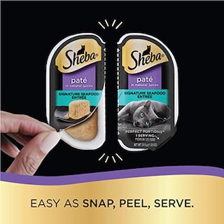 Foto 3 | Paquete Variado De Patés De Comida Húmeda Para Gatos Sheba, - Venta Internacional.