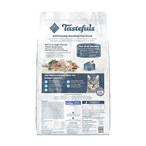 Foto 3 pulgar | Comida Para Gatos Blue Buffalo Tastefuls, Pollo Para Control De Peso, 6,8 Kg - Venta Internacional.