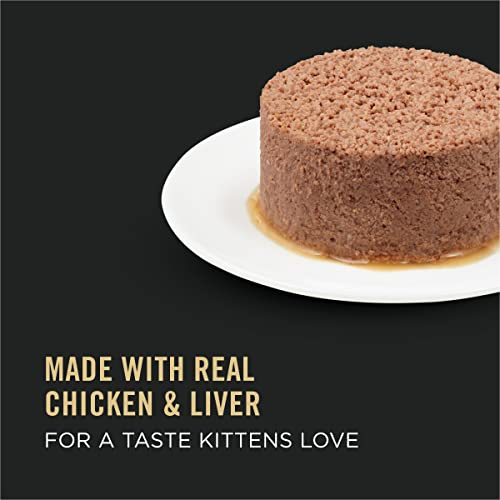 Foto 3 | Alimento Húmedo Para Gatitos Purina Pro Plan Paté De Pollo E Hígado, 90 G (24) - Venta Internacional.