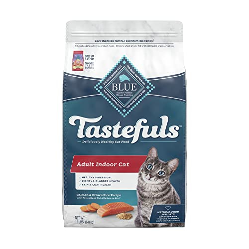 Alimento Seco Para Gatos Blue Buffalo Tastefuls Indoor Salmon 6,8 Kg - Venta Internacional.