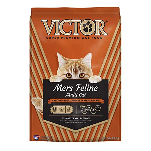 Foto 2 pulgar | Comida Para Gatos Victor Super Premium Mers Feline Chicken 6,8 Kg - Venta Internacional.