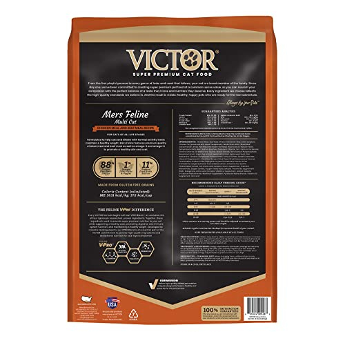 Foto 3 pulgar | Comida Para Gatos Victor Super Premium Mers Feline Chicken 6,8 Kg - Venta Internacional.