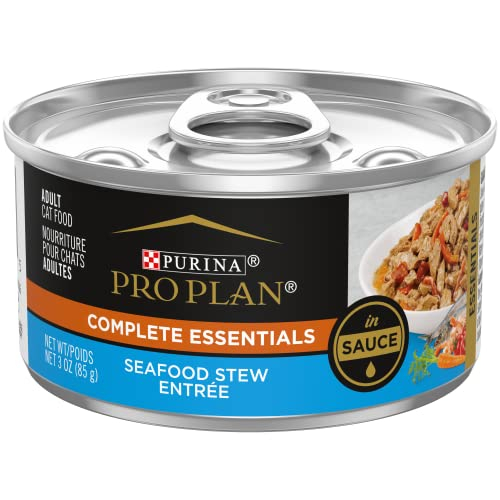 Comida Húmeda Para Gatos Purina Pro Plan Complete Essentials Set De Mariscos - Venta Internacional.