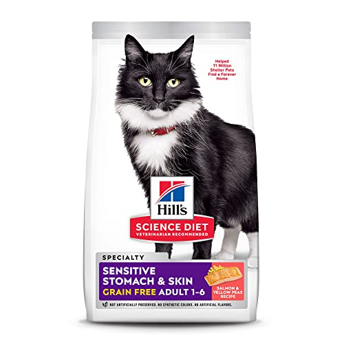 Alimento Seco Para Gatos Hill's Science Diet Adult Sensitive, 5,9 Kg - Venta Internacional.