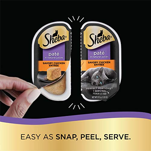 Foto 5 pulgar | Paté Sheba Perfect Portions De Comida Húmeda Para Gatos, 2.6 Oz (18 X 75 G) - Venta Internacional.