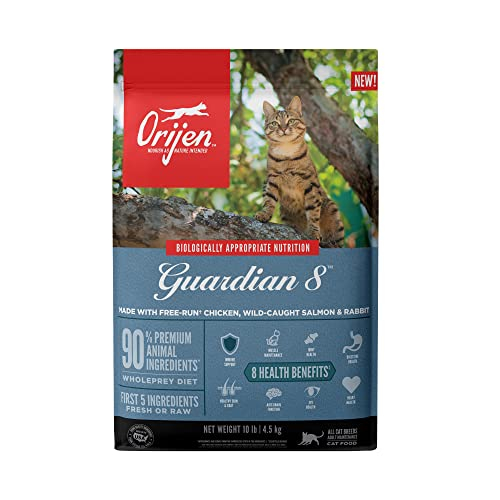 Alimento Para Gatos Orijen Guardian 8, Adulto, Sin Cereales, 4,5 Kg - Venta Internacional.