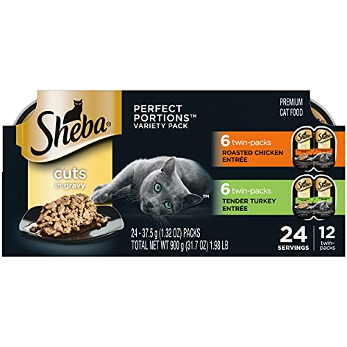 Foto 2 pulgar | Paquete Variado De Comida Húmeda Para Gatos Con Cortes En Sa - Venta Internacional.
