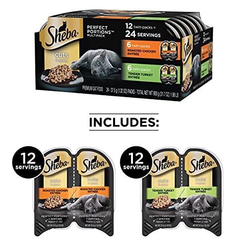 Foto 3 pulgar | Paquete Variado De Comida Húmeda Para Gatos Con Cortes En Sa - Venta Internacional.